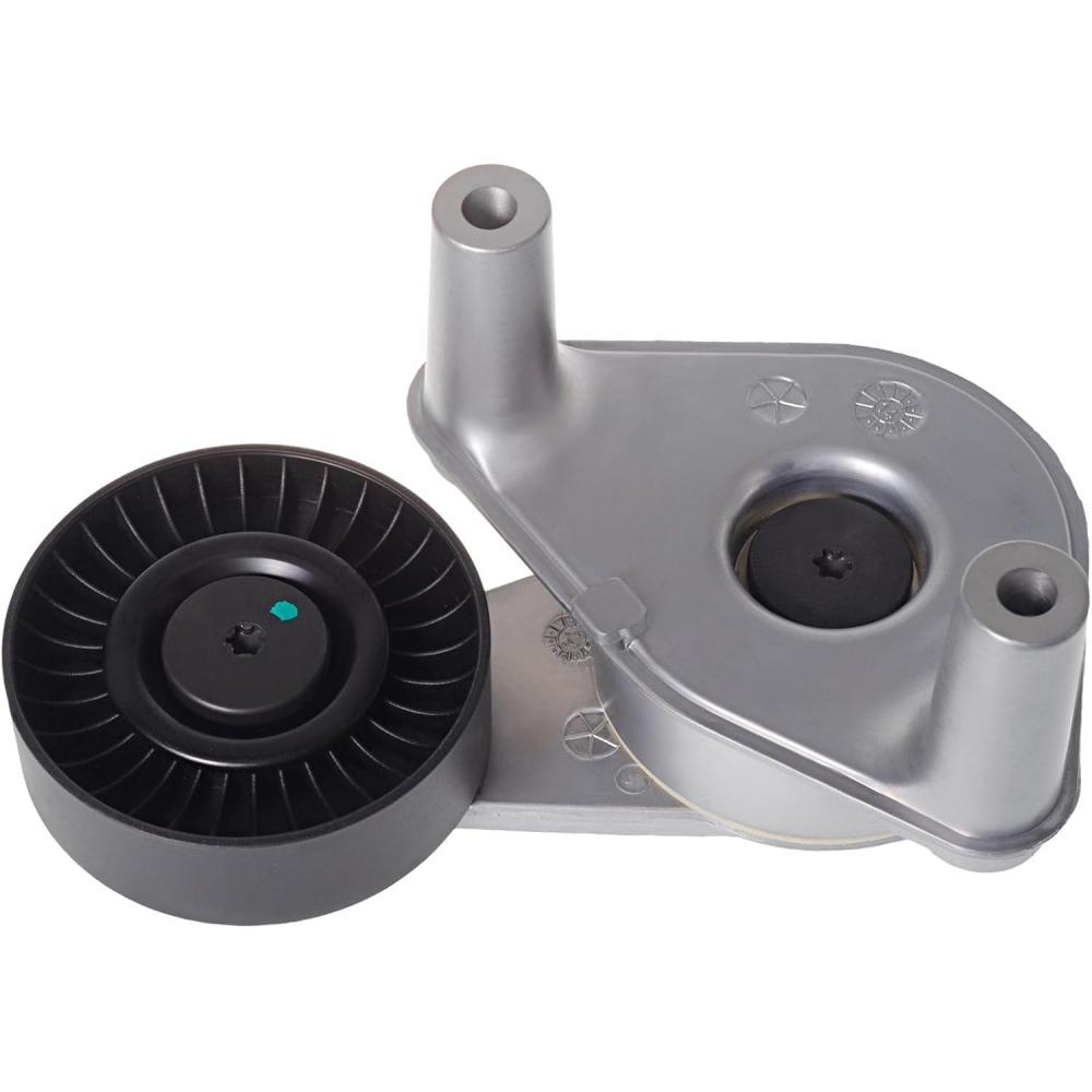 imageAUQDD 38149 Belt Tensioner and Pulley Assembly For 25L27L Fit For 0106 Hyundai Santa Fe9905 Sonata0308 Tiburon0509 Tucson 0105 Kia Optima0510 Sportage 2528137120 2528137101