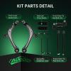 image10Pc Front End Suspension Kit Fit For 20052010 Honda Odyssey 2 Lower Control Arm Ball Joint 2 Sway Bar Link 4 Outer ampamp Inner Tie Rod End 2 Boots  K620504 K620505 K750304 EV800226 ES8002248Ps For 1117 Odyssey