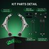 imageAUQDD 10Pc Front End Suspension Kit Fit For 1320 Nissan Pathfinder Infiniti QX60 2 Lower Control Arm wBall Joint 2 Sway Bar Link 4 Outer ampamp Inner Tie Rod End  K623063 K750282 EV801209 ES80126510Pc For 0914 Murano