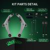 imageAUQDD 10Pc Front End Suspension Kit Fit For 1320 Nissan Pathfinder Infiniti QX60 2 Lower Control Arm wBall Joint 2 Sway Bar Link 4 Outer ampamp Inner Tie Rod End  K623063 K750282 EV801209 ES80126510Pc For 0712 Altima