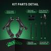 imageAUQDD 10Pcs Front End Suspension Kit Fit For 20122015 20162020 Chevy Sonic 2 Lower Control Arm wBall Joint 2 Sway Bar Link 4 Outer ampamp Inner Tie Rod End  K622426 K622428 K750630 EV800936 ES800929
