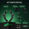 imageAUQDD 12Pcs Front End Suspension Kit Fit For 20102014 Subaru Outback 2 Lower Control Arm 2 Ball Joint 2 Sway Bar Link 4 Outer ampamp Inner Tie Rod End  522831 522832 543650 K750084 ES3712 K951312Pc For 1014 Outback