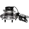 imageLeft Right Front Wheel Hub and Bearing Assembly Compatible With 2004 05 06 07 2008 Chevrolet Colorado GMC Canyon RWD ModelsZ71 Suspension Only AUQDD 2PCS 515108 515109 Pair 6 Lug WABS515110  515111 Fits 4WD