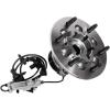 imageLeft Right Front Wheel Hub and Bearing Assembly Compatible With 2004 05 06 07 2008 Chevrolet Colorado GMC Canyon RWD ModelsZ71 Suspension Only AUQDD 2PCS 515108 515109 Pair 6 Lug WABS515110  515111 Fits 4WD