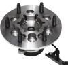 imageLeft Right Front Wheel Hub and Bearing Assembly Compatible With 2004 05 06 07 2008 Chevrolet Colorado GMC Canyon RWD ModelsZ71 Suspension Only AUQDD 2PCS 515108 515109 Pair 6 Lug WABS515110 Fits 4WD  Driver Side