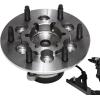 imageLeft Right Front Wheel Hub and Bearing Assembly Compatible With 2004 05 06 07 2008 Chevrolet Colorado GMC Canyon RWD ModelsZ71 Suspension Only AUQDD 2PCS 515108 515109 Pair 6 Lug WABS515108  515109 Fits RWD