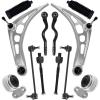 imageAUQDD 10Pc Front End Kit Fit For 0820 Dodge Grand Caravan 0816 Chrysler Town ampamp Country 2 Lower Control Arm wBall Joint 2 Sway Bar Link 4 Outer Inner Tie Rod End K622033 K7258 ES80646 ES80040310Ps For 0106 3Series E46