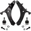 imageAUQDD 12Pcs Front End Suspension Kit Fit For 20102014 Subaru Outback 2 Lower Control Arm 2 Ball Joint 2 Sway Bar Link 4 Outer ampamp Inner Tie Rod End  522831 522832 543650 K750084 ES3712 K95134Pc For 0913 Forester