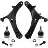 imageAUQDD 12Pcs Front End Suspension Kit Fit For 20102014 Subaru Outback 2 Lower Control Arm 2 Ball Joint 2 Sway Bar Link 4 Outer ampamp Inner Tie Rod End  522831 522832 543650 K750084 ES3712 K95134Pc For 1216 Impreza w20L