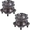 imageAUQDD 512373 x2 For AWD Models Rear Wheel Hub and Bearing Assembly Compatible With 20112017 Nissan Juke 0820 Rogue 1722 Rogue Sport  HA590564 43202JG200