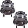 imageAUQDD 512536 x2 Rear Wheel Hub and Bearing Assembly Compatible With 2019 Subaru Forester 1921 Ascent 20152020 Legacy Outback WRX  28473VA000