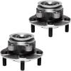imageAUQDD 513298 x2 5 Lug Hub Front Wheel Hub and Bearing Assembly Compatible With 20072012 Nissan Sentra 25L20082013 Rogue 20142015 Rogue Select