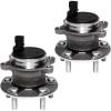 imageRear Wheel Hub and Bearing Assembly Compatible With 2012 13 14 15 16 17 2018 Ford Focus Without Automated Parking System AUQDD 512466 x2 Pair 5 Lug WABS