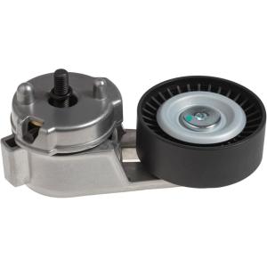 imageAUQDD 38163 Automatic Belt Tensioner and Pulley Assembly For 40L L6 Fit For 1999 00 01 02 03 2004 Jeep Grand Cherokee 20002006 Wrangler TJ