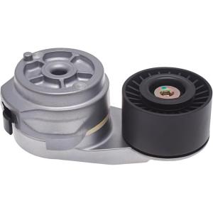 imageAUQDD 38285 Belt Tensioner and Pulley Assembly For 59L67 DIESEL Turbo Fit For 20032022 Dodge Ram 2500 Ram 3500 19114239 419039 5086958AA 89362