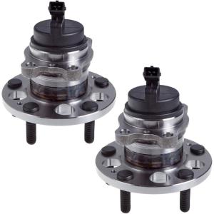 imageAUQDD 512495 Rear x2 Wheel Hub and Bearing Assembly Compatible With 20142019 Kia Soul Soul EV  HA590548 52750B2050
