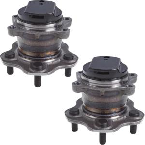 imageAUQDD 512534 x2 For FWD Models Rear Wheel Hub and Bearing Assembly Compatible With 20082020 Nissan Rogue 20172022 Rogue Sport  HA590565 432024BA0A