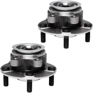 imageAUQDD 513298 x2 5 Lug Hub Front Wheel Hub and Bearing Assembly Compatible With 20072012 Nissan Sentra 25L20082013 Rogue 20142015 Rogue Select