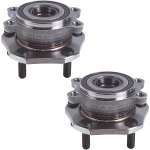 imageAUQDD 513357 x2 Front Wheel Hub and Bearing Assembly Compatible With Nissan 20142020 Rogue 20172022 Rogue Sport  HA590554 402024BA0A