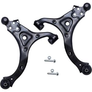 imageAUQDD 8Pcs Front End Suspension Kit Fit For 20032011 Honda Element EX and LX 2 Lower Control Arm 2 Ball Joint 2 Sway Bar Link 2 Outer Tie Rod End  K622173 K622174 K90454 K90455 ES80995 K5000042Pcs For 0614 Sedona