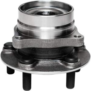 imageFront Wheel Hub and Bearing Assembly Compatible With 2004 05 06 07 08 2009 Toyota Prius AUQDD 513265 5 Lug Hub