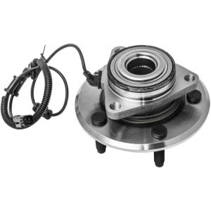 imageFront Wheel Hub and Bearing Assembly Left or Right Compatible 20092010 Dodge Ram 1500 2011 Ram 1500 AUQDD 515126  5 Lug WABS 515126 Fits From 120820082011