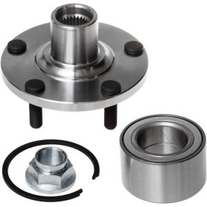 imageFront Wheel Hub and Bearing Compatible With 2002 03 04 05 2006 Nissan Altima 35LV6 Only 20002008 Maxima 20002001 Infiniti I30 20022004 I35 AUQDD 518516 5 Lug Hub Repair Kit