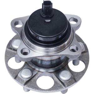 imageRear Wheel Hub and Bearing Assembly Compatible With 2010 11 12 13 14 2015 Toyota Prius 20122015 Prius PlugIn AUQDD 512505 5 Lug WABS