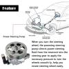 imageAUQDD 215419 New Power Steering Pump wPulley Compatible With 20052011 Honda CRV 0611 Element 0607 Accord 24L 0206 Acura RSX 0608 TSX Power Assist Pump OE 56110PND003 56110RBBE02