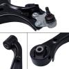 imageAUQDD 2Pc Suspension Front Lower Control Arm and Ball Joint Assembly Compatible With 20122015 Honda Civic 20132015 Acura ILX Replace  520695 520696 51360TR7A51 51350TR7A51
