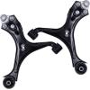 imageAUQDD 2Pc Suspension Front Lower Control Arm and Ball Joint Assembly Compatible With 20122015 Honda Civic 20132015 Acura ILX Replace  520695 520696 51360TR7A51 51350TR7A51