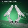 imageAUQDD 4Pc Suspension Kit Front Lower Control Arm and Ball Joint Fit For 2019 2020 2021 2022 2023 Jeep Cherokee OE K643774 K643775 K500287 526533 526534 68285991AE 68285992AE 68224650AA