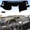 imageAUQDD Dashboard Cover Mat Fit for 2006 2007 2008 2009 2010 2011 2012 2013 Lexus IS250 IS350 Black Flannel Dash Mat AntiGlare AntiReflection No Peculiar SmellBlack