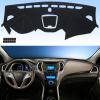 imageAUQDD Dashboard Cover Mat Fit for 2006 2007 2008 2009 2010 2011 2012 2013 Lexus IS250 IS350 Black Flannel Dash Mat AntiGlare AntiReflection No Peculiar SmellBlack