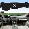 imageAUQDD Dashboard Cover Mat Fit for 2006 2007 2008 2009 2010 2011 2012 2013 Lexus IS250 IS350 Black Flannel Dash Mat AntiGlare AntiReflection No Peculiar SmellBlack