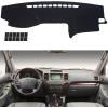 imageAUQDD Dashboard Cover Mat Fit for 2006 2007 2008 2009 2010 2011 2012 2013 Lexus IS250 IS350 Black Flannel Dash Mat AntiGlare AntiReflection No Peculiar SmellBlack