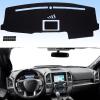 imageAUQDD Dashboard Cover Mat Fit for 2009 2010 2011 2012 2013 toyota Corolla Black Flannel Dash Mat AntiGlare AntiReflection No Peculiar Smell  Only Fit for Left Hand DriveBlack