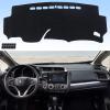 imageAUQDD Dashboard Cover Mat Fit for 2009 2010 2011 2012 2013 toyota Corolla Black Flannel Dash Mat AntiGlare AntiReflection No Peculiar Smell  Only Fit for Left Hand DriveBlack