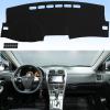 imageAUQDD Dashboard Cover Mat Fit for 2009 2010 2011 2012 2013 toyota Corolla Black Flannel Dash Mat AntiGlare AntiReflection No Peculiar Smell  Only Fit for Left Hand DriveBlack