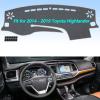 imageAUQDD Dashboard Cover Mat Fit for 2009 2010 2011 2012 2013 toyota Corolla Black Flannel Dash Mat AntiGlare AntiReflection No Peculiar Smell  Only Fit for Left Hand DriveGrey