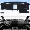 imageAUQDD Dashboard Cover Mat Fit for 2009 2010 2011 2012 2013 toyota Corolla Black Flannel Dash Mat AntiGlare AntiReflection No Peculiar Smell  Only Fit for Left Hand DriveBlack