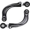 imageAUQDD 2PC K100002 Professional Suspension Adjustable Rear Upper Control Arm Assembly Compatible With Ford CMax Escape Focus Mazda 3 5 Volvo C30 C70 S40 V50 45K0187