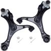 imageAUQDD 2Pc Suspension Front Lower Control Arm and Ball Joint Assembly Compatible With 20122015 Honda Civic 20132015 Acura ILX Replace  520695 520696 51360TR7A51 51350TR7A51
