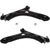 imageAUQDD 2Pc Suspension Front Lower Control Arm and Ball Joint Assembly Compatible With 20122019 Volkswagen Beetle 20122022 Passat Replace  522837 522838 561407151A 561407152A