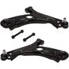 imageAUQDD 2Pc Suspension Front Lower Control Arm and Ball Joint Assembly Compatible With 20122020 Chevy Sonic Replace  K622426 K622428 95190869 95190870 522065 522066