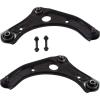 imageAUQDD 2Pc Suspension Front Lower Control Arm and Ball Joint Assembly Compatible With 20132019 Nisan Versa1419 Versa Note1519 Micra Replace  K621576 K621577 545001HK0C 545011HK0C
