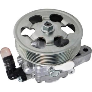 imageAUQDD 215419 New Power Steering Pump wPulley Compatible With 20052011 Honda CRV 0611 Element 0607 Accord 24L 0206 Acura RSX 0608 TSX Power Assist Pump OE 56110PND003 56110RBBE02