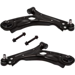 imageAUQDD 2Pc Suspension Front Lower Control Arm and Ball Joint Assembly Compatible With 20122020 Chevy Sonic Replace  K622426 K622428 95190869 95190870 522065 522066