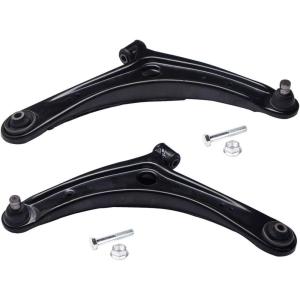 imageAUQDD 10Pcs Front End Kit Fit For 20122017 Toyota Camry 20132018 Avalon 2 Lower Control Arm wBall Joint 2 Sway Bar Link 4 Outer Inner Tie Rod End  K621476 K621477 K750123 EV801497 ES8009302Pcs For 0814 Lancer