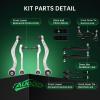 imageAUQDD 12Pc Front Suspension Kit For RWD Fit For 1319 Cadillac ATS 2025 CT4 Lower Control Arm wBall Joint Sway Bar Link Outer Inner Tie Rod End  CMS501277 CMS501281 K750672 EV801399